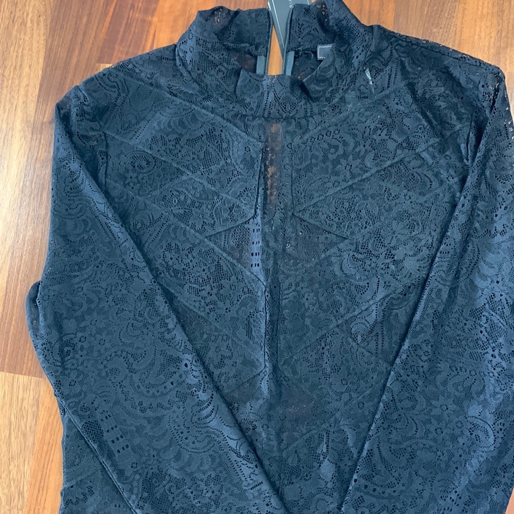 BCBG MaxAzria lace bodysuit